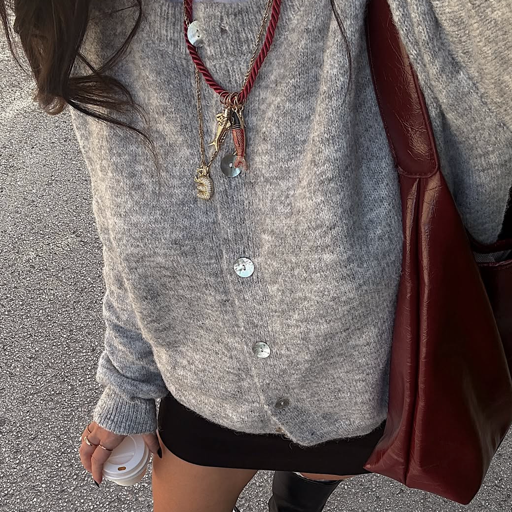 Iced Gigi Initial Necklace