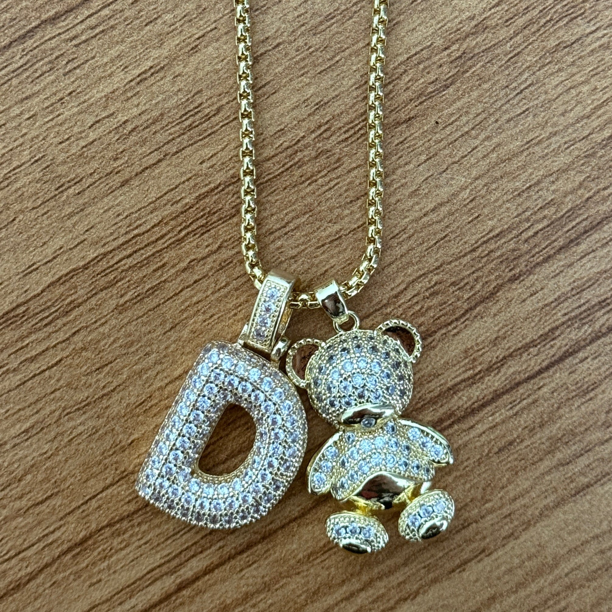 Teddy Bear Charm Pendant | Playful Jewelry Add-On