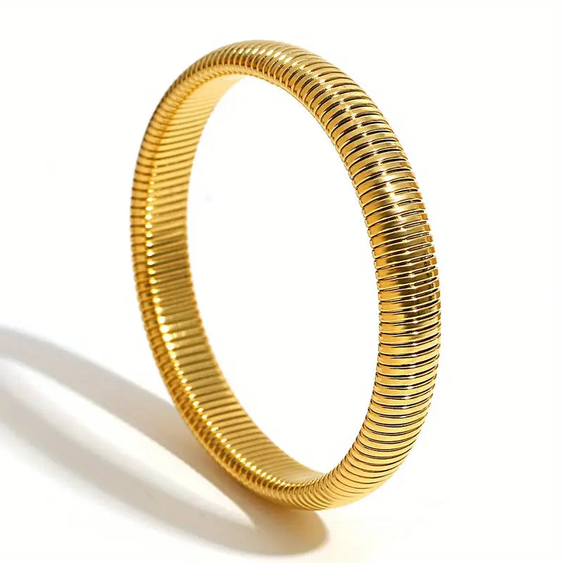 Waterproof Maia Baby Bangle | Silver & Gold Chic