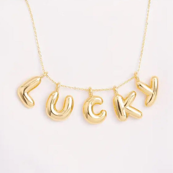 Gigi Initial Necklace | Personalised A to Z Jewelry